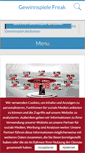 Mobile Screenshot of gewinnspielfreak.com